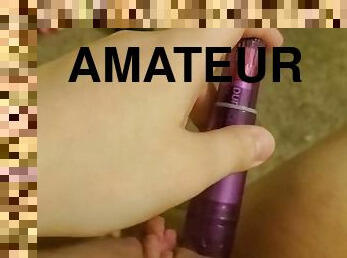 masturbation, orgasme, amateur, jouet, dad-girl, solo