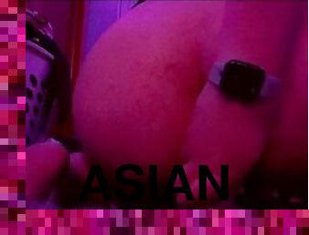 asiatique, cul, grosse, masturbation, vieux, amateur, anal, jouet, belle-femme-ronde, jeune-18