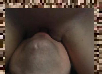 Close-up pussy licking schoolgirl