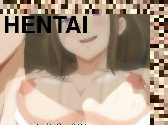 arsch, groß-titten, dilettant, anime, hentai, titten, hintern