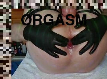 orgasmo, esguincho, anal, brinquedo, gay, meias, ejaculação, rabo, fetiche, latex