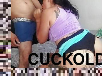 chupanços, caseiro, árabe, preto, casal, beijando, buraco-velho, puta-whore