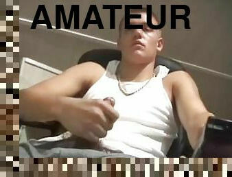 masturbation, amateur, gay, secousses, collège, solo, musclé, minet