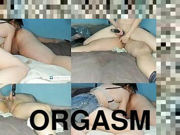 masturbacija, orgazam, skirt, drkanje, bdsm, gaćice, kamera-cum, genitalije, krava