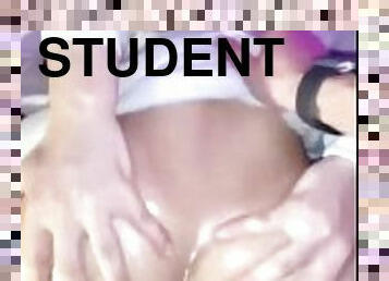 asiatique, étudiante, anal, énorme-bite, ados, hardcore, gay, collège, minet, bite