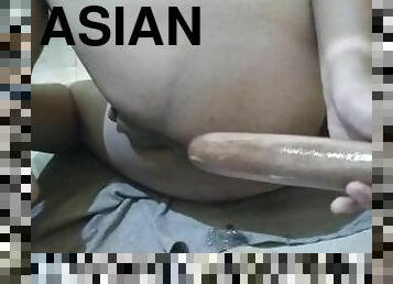 asiatisk, masturbation, amatör, anal, leksak, gay, dildo, ensam, bisexuell