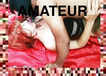 Amateur Redhead Slut Casting - Kissing And Fingering Hairy Pussy