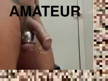 amateur, gay, percé, fétiche, solo, tatouage, elle-se-déshabille