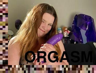 POV JOI - BBW Domme Marie Edging - Three Vibrator Orgasms - 38G Bra and WeVibe