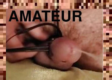 énorme, masturbation, amateur, ejaculation-sur-le-corps, jouet, couple, fétiche, solo