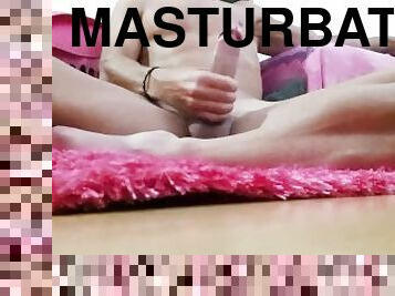 masturbation, secousses, ejaculation, bite