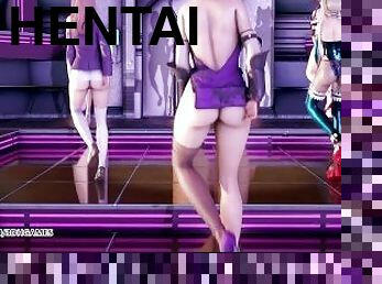 hentai, provocando