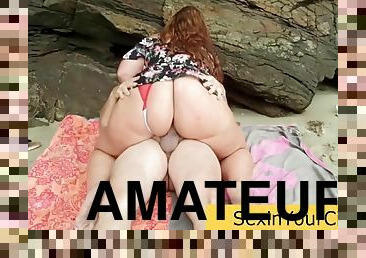 traseiros, amador, mulher-madura, bbw, praia, namorada