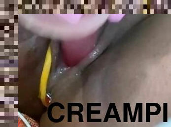 masturbation, orgasm, fitta-pussy, kvinnligt-sprut, amatör, leksak, creampie, fötter, knullande, fetisch