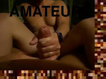 amateur, ejaculation-sur-le-corps, gay, branlette, ejaculation, tatouage