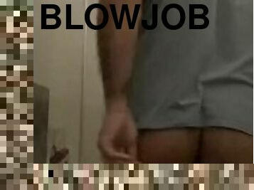 amatör, avsugning, gay, gloryhole, sprut, björn