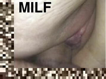 Young milf owed me money so I fucked that little pussy