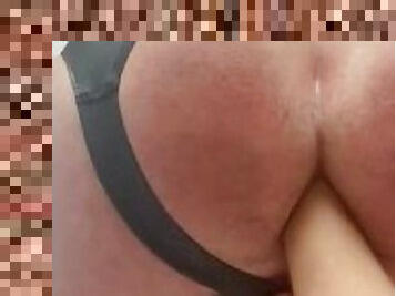 Naughty MiLF cowgirl fists sexy Daddy up his gaped asshole! FitNaughtyCouple