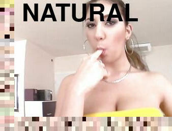 Sylvia Diamond, Hungarian Gipsy Anal & Mugur POV. Natural tits, ass fuck, stockings, titty Teaser#1