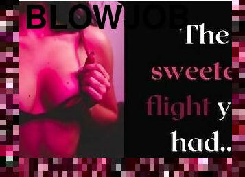 offentlig, pikslikkeri, erotisk, stewardesse