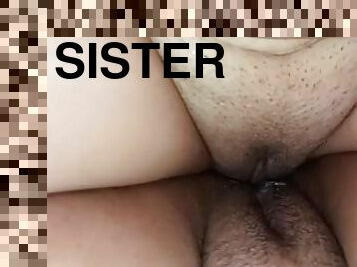 clitóris, orgasmo, cona-pussy, lésbicas, adolescente, massagem, penetração-de-braço, fudendo, irmã, molhado