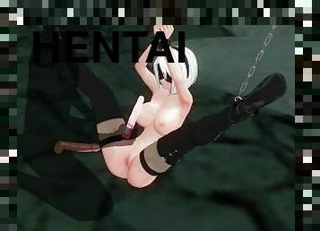 masturbaatio, orgasmi, pillu-pussy, amatööri, bdsm, anime, hentai, 3d, sidonta