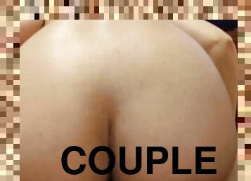 amateur, ados, maison, latina, couple, point-de-vue, chevauchement, réalité, bite