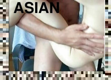 asiático, pai, amador, anal, interracial, gay, pequeno, paizinho, musculado, gay-adolescente