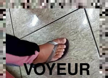 cam, brésil, voyeur, pieds, fétiche