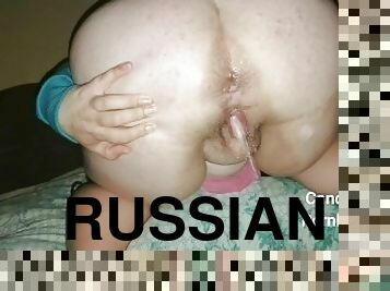 røv, store-patter, hundestilling, tissende, offentlig, fisse-pussy, russisk, anal, moden, milf