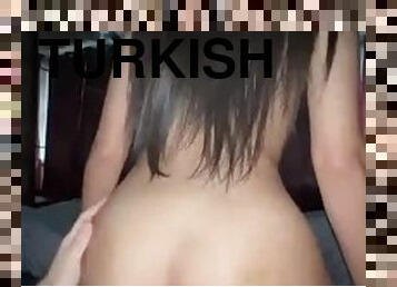 Turkish Fancy Teen Rides His Cock Like A Turkish Slut