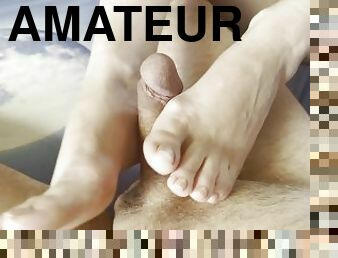 foot masturbation