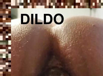 anal, brinquedo, gay, escravo, dildo, sozinho