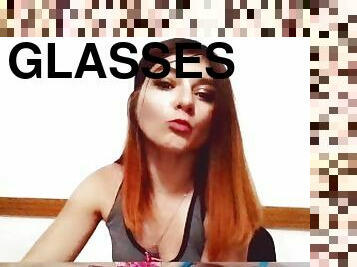 papa, lunettes, masturbation, ados, rousse, sale, ejaculation, mignonne, petite, fétiche