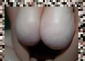 Natural 40 J self titty fuck bbw huge boobs