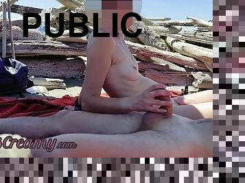 masturbação, orgasmo, público, cona-pussy, amador, chupanços, câmara, praia, vigia, cfnm