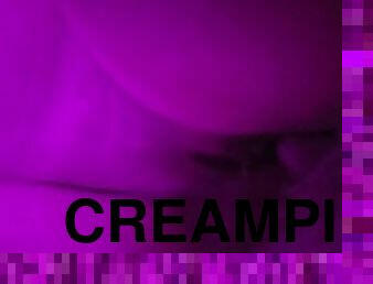 tired woman creampied