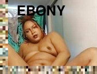 Ebony Slut Squirts on Snap pt 3/finale