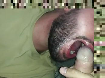 Sucking Uncut Latino Cock