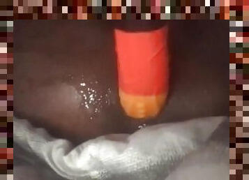 anal, ébène, jouet, gay, ejaculation-interne, black, collège, solo, musclé, minet