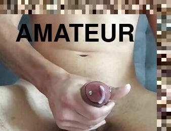 masturbation, amateur, ejaculation-sur-le-corps, énorme-bite, célébrité, branlette, secousses, ejaculation, webcam, percé