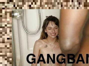 Lana Smalls Gets Pissed On After Gangbang