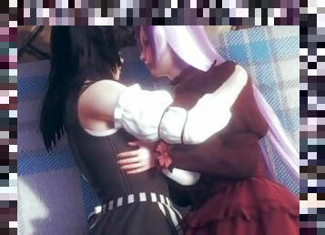 ojou sama fucked by her futa maid