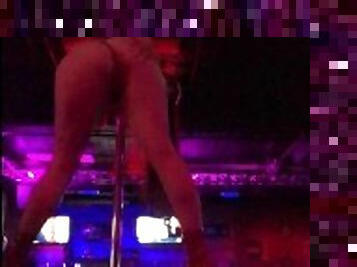 Real Stripper Pole Dancing at the Club
