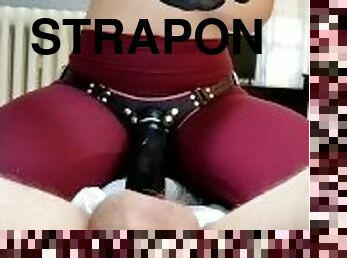 Mistress Chloe is pegging her restrained slave with a BBC Strapon - TRAILER