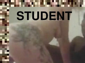 College professor sucks and fucks student athlete on webcam