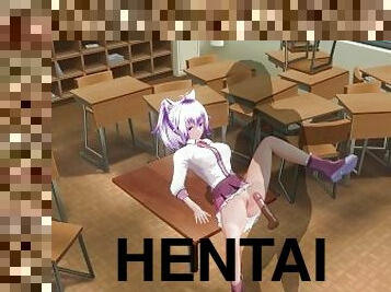 orgasmo, colegiala-schoolgirl, amateur, anal, babes, chorro-de-corrida, adolescente, anime, hentai, 3d