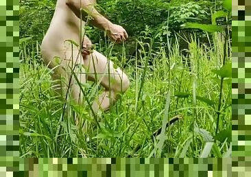 Nature cock play