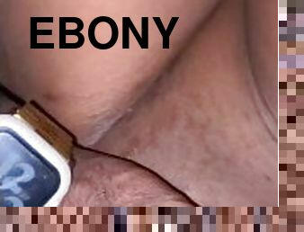 Ebony taking bbc