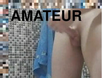 masturbation, amateur, énorme-bite, ados, branlette, secousses, jeune-18, fétiche, solo, bite